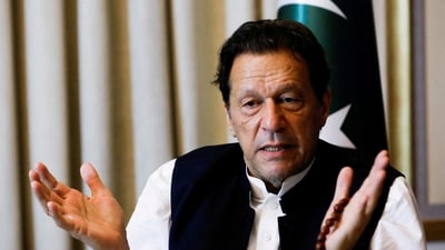 Former Pakistani Prime Minister Imran Khan (Reuters)
