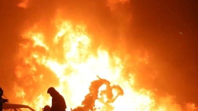 Furniture showroom in Bengaluru destroyed in huge fire; no casualties reported. (Pic for representation)