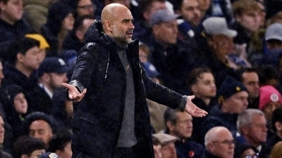 Manchester City manager Pep Guardiola (REUTERS)