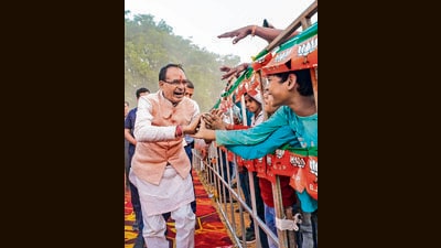 Shivraj Singh Chouhan, four-term chief minister and the longest serving BJP CM in the country , is not the party’s CM face for the November 17 state elections (PTI) Shivraj Singh Chouhan, four-term chief minister and the longest serving BJP CM in the country , is not the party’s CM face for the November 17 state elections (PTI)