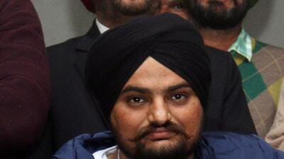 Slain Punjabi rapper Sidhu Moose Wala’s duet song titled ‘Watch Out’, which was posthumously released on his YouTube channel on Diwali, turned out to be a massive hit instantaneously. (HT File Photo)