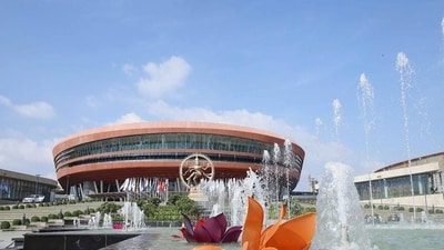 The IMD had issued special hourly and daily weather forecasts for Bharat Mandapam during the three-day G20 Summit. (ANI) The IMD had issued special hourly and daily weather forecasts for Bharat Mandapam during the three-day G20 Summit. (ANI)