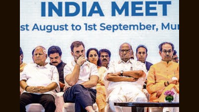 The INDIA group’s seat-sharing talks are expected to start in December after elections in five states get over. (Hindustan Times)