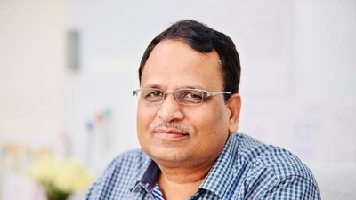 Satyender Jain. (HT File) Satyender Jain. (HT File)