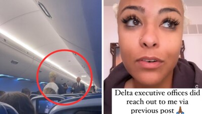 Bobbi Storm was almost kicked out of a Delta flight for singing song (Instagram/Bobbi Storm) Bobbi Storm was almost kicked out of a Delta flight for singing song (Instagram/Bobbi Storm)