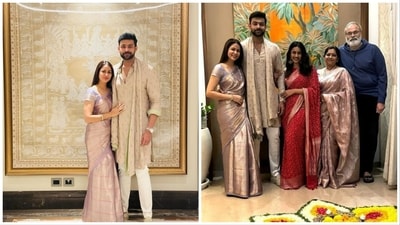 Varun Tej and Lavanya Tripathi looked beautiful in new pictures.