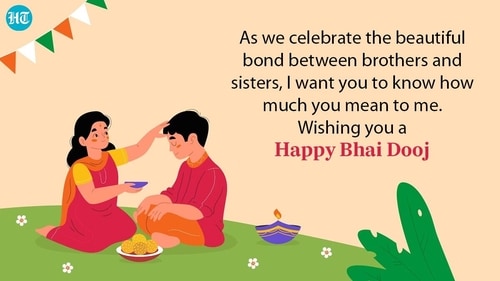 Sisters perform aarti for their brothers, applying tilak on their foreheads and praying for their well-being. (HT Photo) Sisters perform aarti for their brothers, applying tilak on their foreheads and praying for their well-being. (HT Photo)