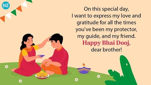 Brothers, in return, give gifts to their sisters and promise to protect and support them throughout their lives. (HT Photo) Brothers, in return, give gifts to their sisters and promise to protect and support them throughout their lives. (HT Photo)