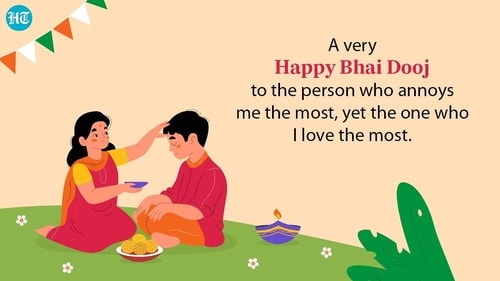 Bhai Dooj celebrates the sacred and unconditional relationship that brothers and sisters share. (HT photo) Bhai Dooj celebrates the sacred and unconditional relationship that brothers and sisters share. (HT photo)