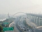 Central Pollution Control Board data from 2016 onwards shows that the AQI has increased the day-after-Diwali every year, with the exception of last year, when strong winds helped disperse firecracker emissions. (ANI) Central Pollution Control Board data from 2016 onwards shows that the AQI has increased the day-after-Diwali every year, with the exception of last year, when strong winds helped disperse firecracker emissions. (ANI)