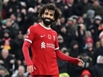 Liverpool's Egyptian striker #11 Mohamed Salah Liverpool's Egyptian striker #11 Mohamed Salah