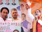 Congress leader Kamal Nath (L). Madhya Pradesh CM Shivraj Singh Chouhan (R) Congress leader Kamal Nath (L). Madhya Pradesh CM Shivraj Singh Chouhan (R)