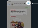 The call controls also remain embedded at the top of the chat, so you that you are able to quickly unmute, hang up or message the WhatsApp group without having to leave the conversation The call controls also remain embedded at the top of the chat, so you that you are able to quickly unmute, hang up or message the WhatsApp group without having to leave the conversation