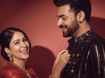 Lavanya Tripathi shared a bunch of pictures of herself and Varun Tej as they decked up for a party.