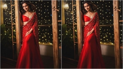 On Monday, Alia's celebrity fashion stylist Ami Patel gave the actress' fans a sweet surprise as she took to Instagram and uploaded a series of stunning pictures of Alia accompanied by the caption, "Lit Diwali". (Instagram/@stylebyami) On Monday, Alia's celebrity fashion stylist Ami Patel gave the actress' fans a sweet surprise as she took to Instagram and uploaded a series of stunning pictures of Alia accompanied by the caption, "Lit Diwali". (Instagram/@stylebyami)