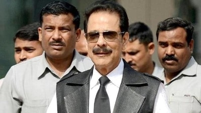Sahara chief Subrata Roy passed away at the age of 75 in Mumbai on Tuesday. (File) (AFP ) Sahara chief Subrata Roy passed away at the age of 75 in Mumbai on Tuesday. (File) (AFP )