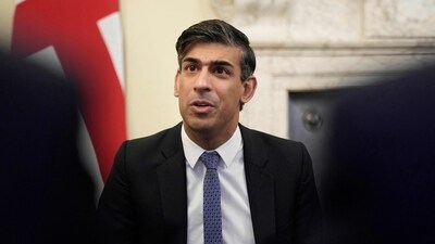 Britain's prime minister Rishi Sunak attends a cabinet meeting at 10 Downing Street in central London. (AFP) Britain's prime minister Rishi Sunak attends a cabinet meeting at 10 Downing Street in central London. (AFP)
