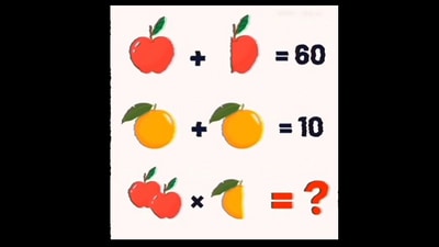 Do you think you can solve this question? (Instagram/@@mathscine) Do you think you can solve this question? (Instagram/@@mathscine)