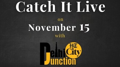 Catch It Live on November 15 Catch It Live on November 15