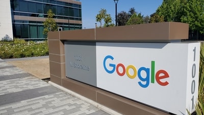 Picture from outside a Google office near the company's headquarters in Mountain View, California. (REUTERS)