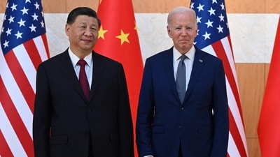 US President Joe Biden (R) and China's President Xi Jinping (L) (AFP) US President Joe Biden (R) and China's President Xi Jinping (L) (AFP)