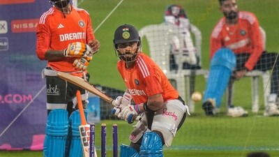 India are prepping up for the World Cup semifinal against New Zealand (PTI) India are prepping up for the World Cup semifinal against New Zealand (PTI)