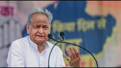 Rajasthan chief minister Ashok Gehlot. ((X/@Ashok Gehlot))