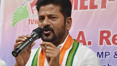 Telangana Pradesh Congress Committee president A Revanth Reddy. (ANI) Telangana Pradesh Congress Committee president A Revanth Reddy. (ANI)