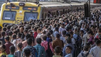 The Indian Railways said the Government Railway Police (GRP) and Railway Protection Force (RPF) staff have been deployed at foot-over bridges to regulate crowds (HT FILE PHOTO/SATISH BATE) The Indian Railways said the Government Railway Police (GRP) and Railway Protection Force (RPF) staff have been deployed at foot-over bridges to regulate crowds (HT FILE PHOTO/SATISH BATE)