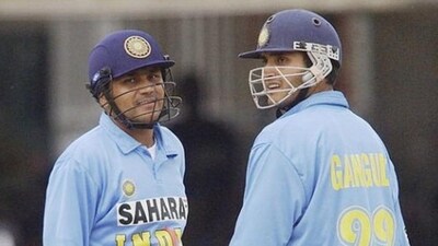 A file photo of Virender Sehwag (L) and Sourav Ganguly. (Getty Images) A file photo of Virender Sehwag (L) and Sourav Ganguly. (Getty Images)