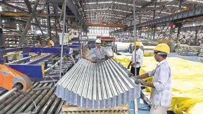 he Index of Industrial Production is the only official monthly indicator which gives an idea about the level of economic activity in manufacturing in the Indian economy. (Bloomberg file photo) he Index of Industrial Production is the only official monthly indicator which gives an idea about the level of economic activity in manufacturing in the Indian economy. (Bloomberg file photo)