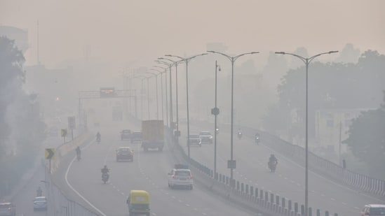 According to IQAir, a Swiss company that specialises in air quality monitoring, Delhi was the most polluted city in the world on Monday.(HT Photo/Raj K Raj)