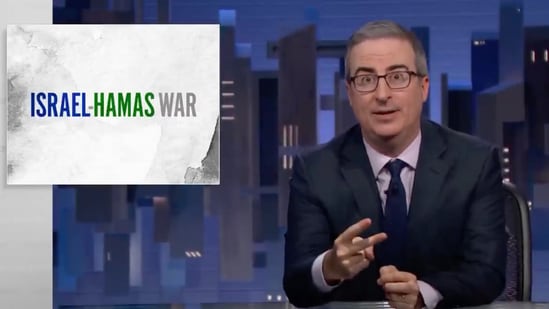 John Oliver on Last Week Tonight delves into the Hamas-Israel crisis