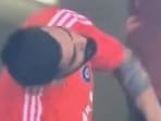 A video of Virat Kohli looking for Anushka Sharma surfaced on X. A video of Virat Kohli looking for Anushka Sharma surfaced on X.