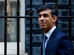 Britain's Prime Minister Rishi Sunak outside No. 10 Downing Street. (Reuters)