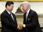 (FILE) US Vice President Joe Biden (R) shakes hands with Chinese President Xi Jinping (FILE) US Vice President Joe Biden (R) shakes hands with Chinese President Xi Jinping