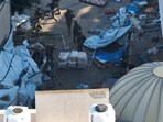 Israel-Hamas War: Israeli soldiers walk at the Al Shifa hospital complex, amid their ground operation against Hamas.