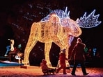 The Niagara Falls Festival of Lights transforms the falls into a dazzling display, utilizing over 3 million LED lights.