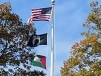 Flying of Palestinian flag has been approved in North Andover town of Massachusetts until December 7 Flying of Palestinian flag has been approved in North Andover town of Massachusetts until December 7