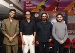 Star cast of The Railway Men along with the director paid a visit to HT City House