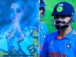 Anushka Sharma, like the whole of India, was relieved that Virat Kohli was not out. Anushka Sharma, like the whole of India, was relieved that Virat Kohli was not out.