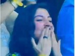 Anushka Sharma and Virat Kohli indulged in some PDA during the match. Anushka Sharma and Virat Kohli indulged in some PDA during the match.