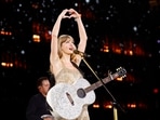 Taylor Swift during The Eras Tour Taylor Swift during The Eras Tour
