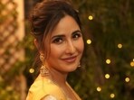Katrina Kaif's Diwali look in gold. Katrina Kaif's Diwali look in gold.