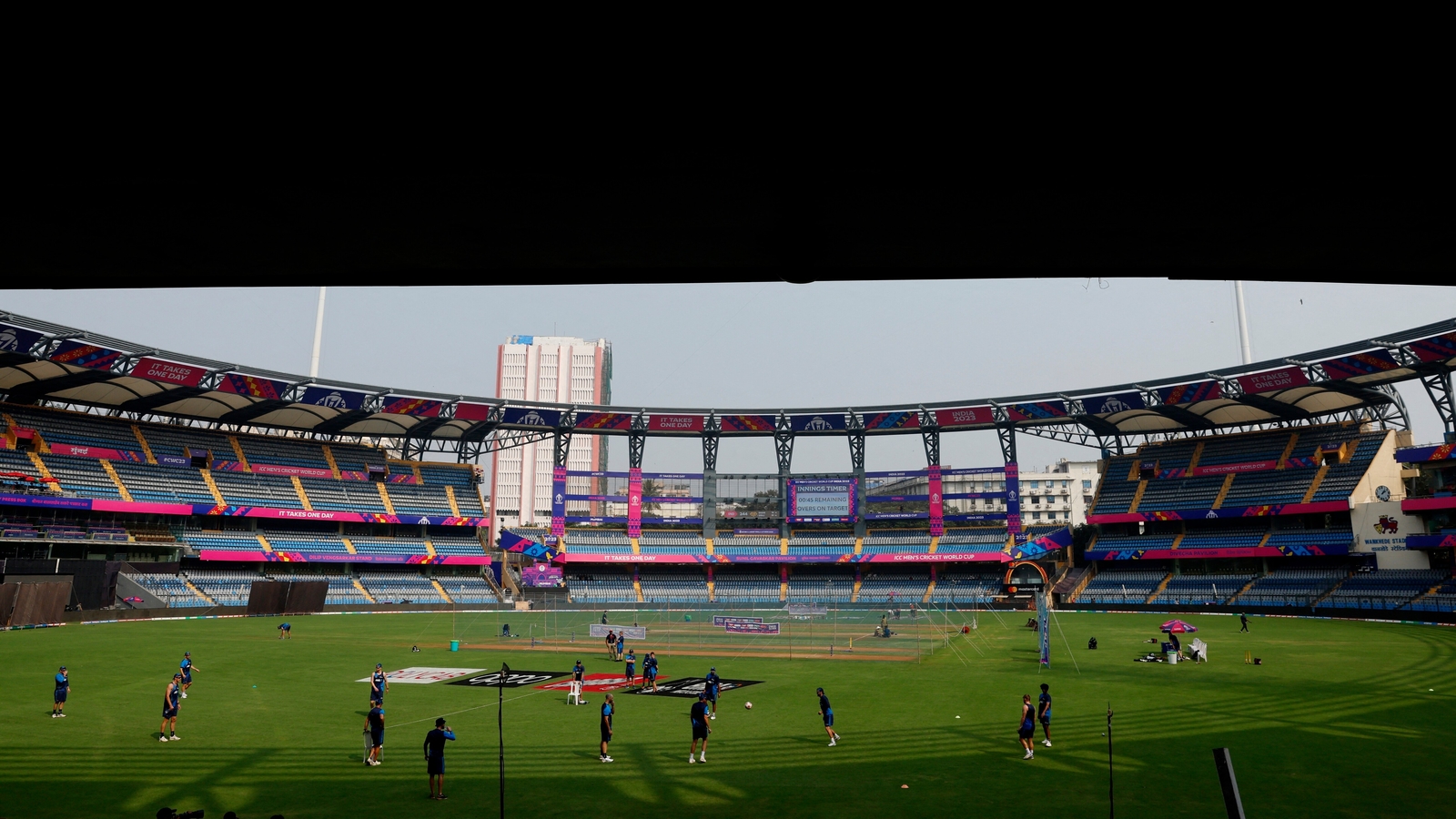 Strict vigil at Wankhede Stadium for India vs NZ after social media threat | Mumbai news - Vimarsana News