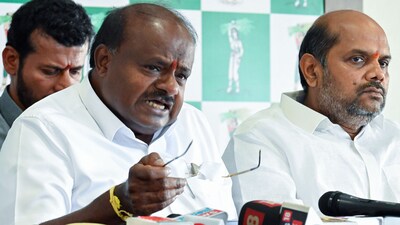 Janata Dal (Secular) leader HD Kumaraswamy. (ANI Photo) (Savitha B) Janata Dal (Secular) leader HD Kumaraswamy. (ANI Photo) (Savitha B)
