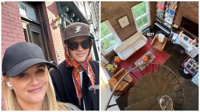 Reese Witherspoon’s son Deacon gave a tour of his West Village apartment to TikToker Caleb Simpson. Reese Witherspoon’s son Deacon gave a tour of his West Village apartment to TikToker Caleb Simpson.