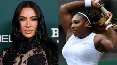 Kim Kardashian, Serena Williams (AFP/File photo)