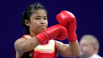India's Naorem Roshibina Devi (PTI) India's Naorem Roshibina Devi (PTI)
