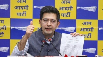 Aam Aadmi Party MP Raghav Chadha. (PTI file) Aam Aadmi Party MP Raghav Chadha. (PTI file)